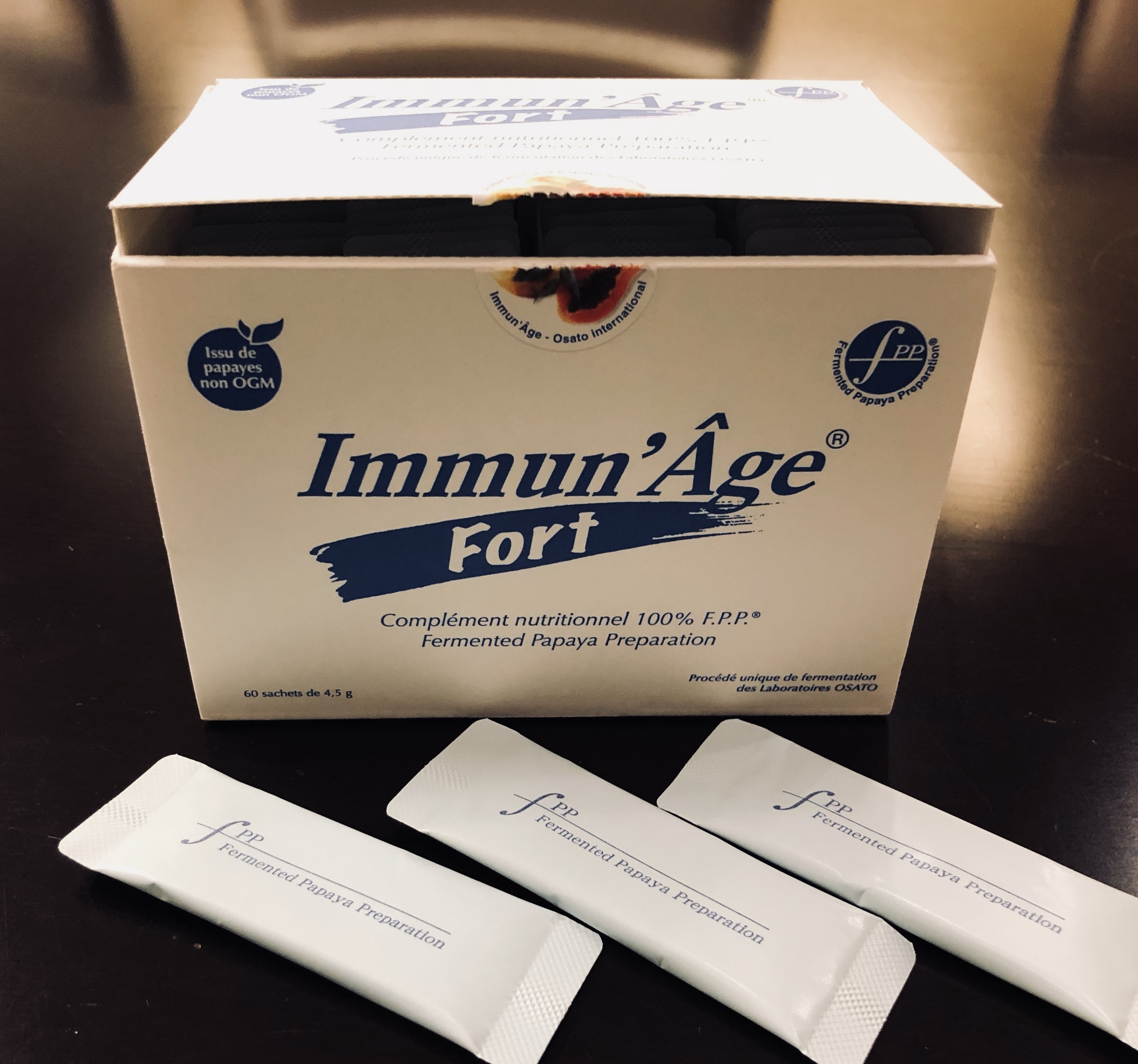パパイヤ発酵食品 FPP Immun'Age(イミュナージュ) ４箱